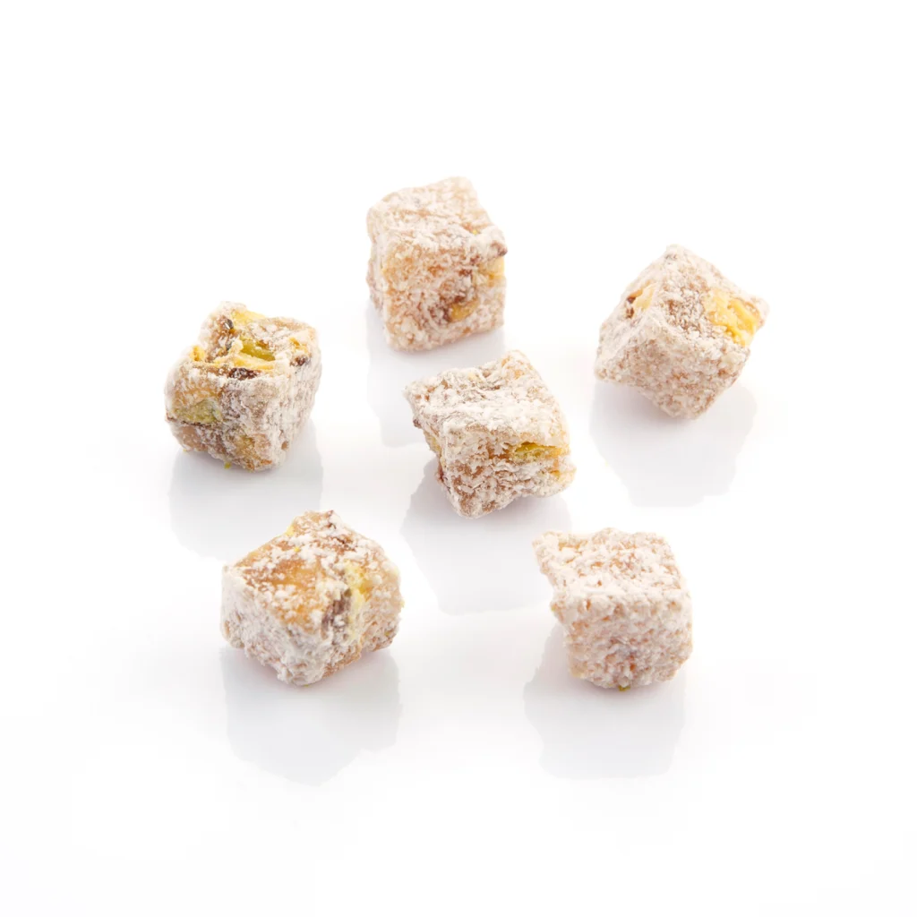 Mini Turkish Delight with Walnuts and Antep Pistachios
