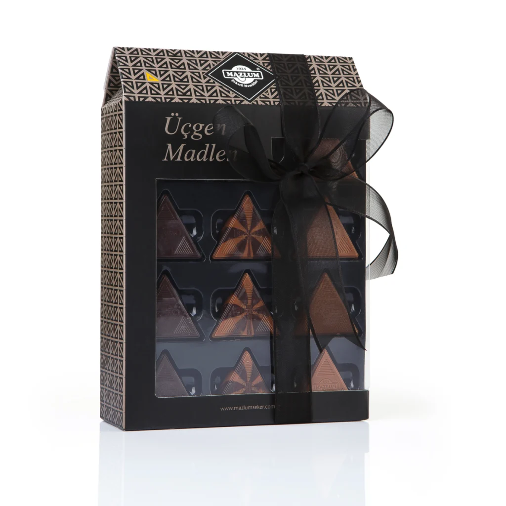Mazlum Triangle Chocolate Pyramid Box