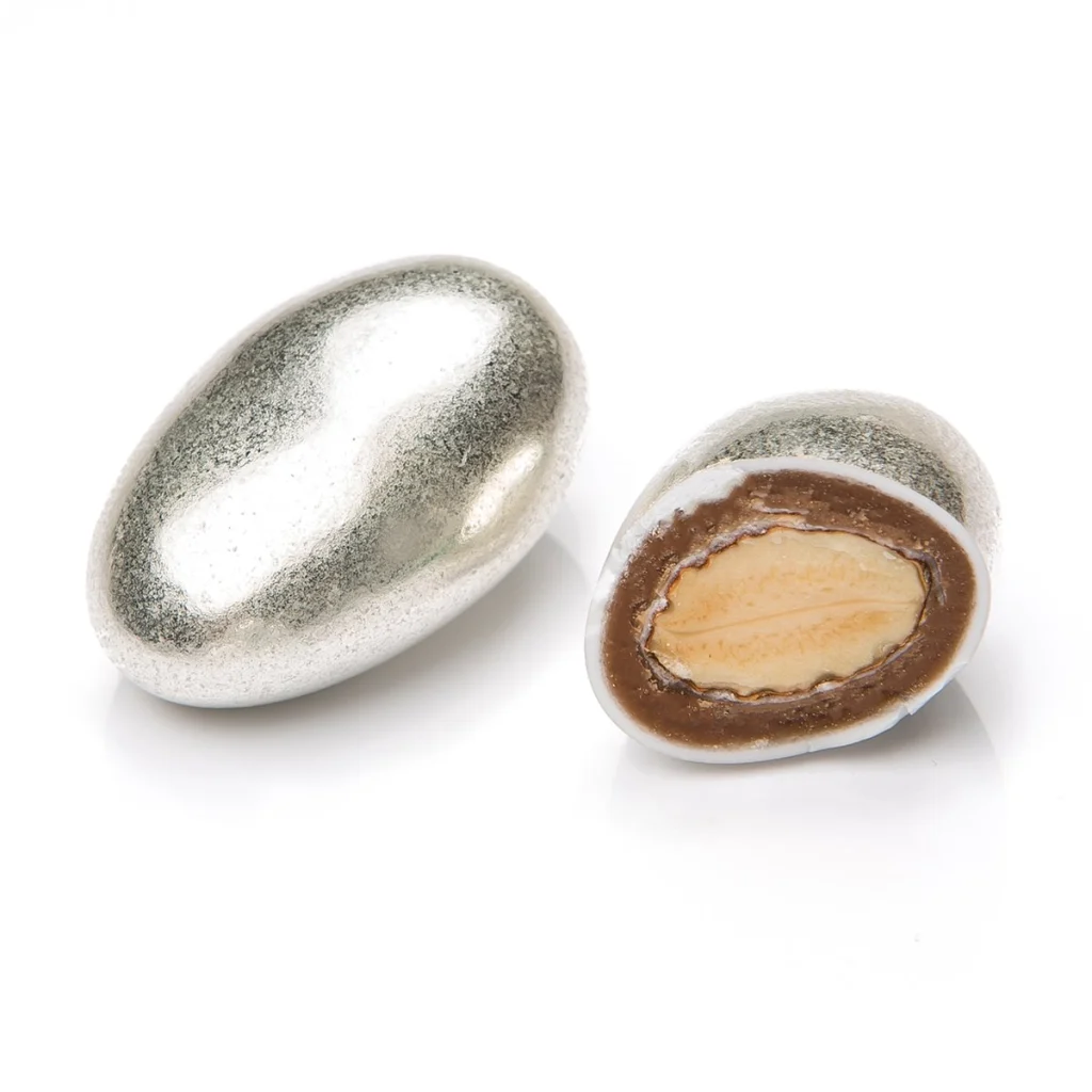 Silver Almond Dragees